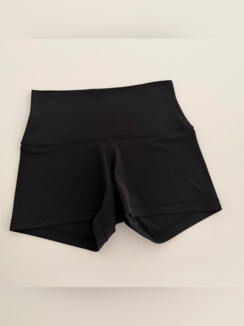 Aritzia Black High-Rise Athletic Shorts